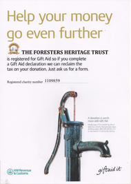 The Foresters Heritage Trust Is Now Registered For Gift Aid